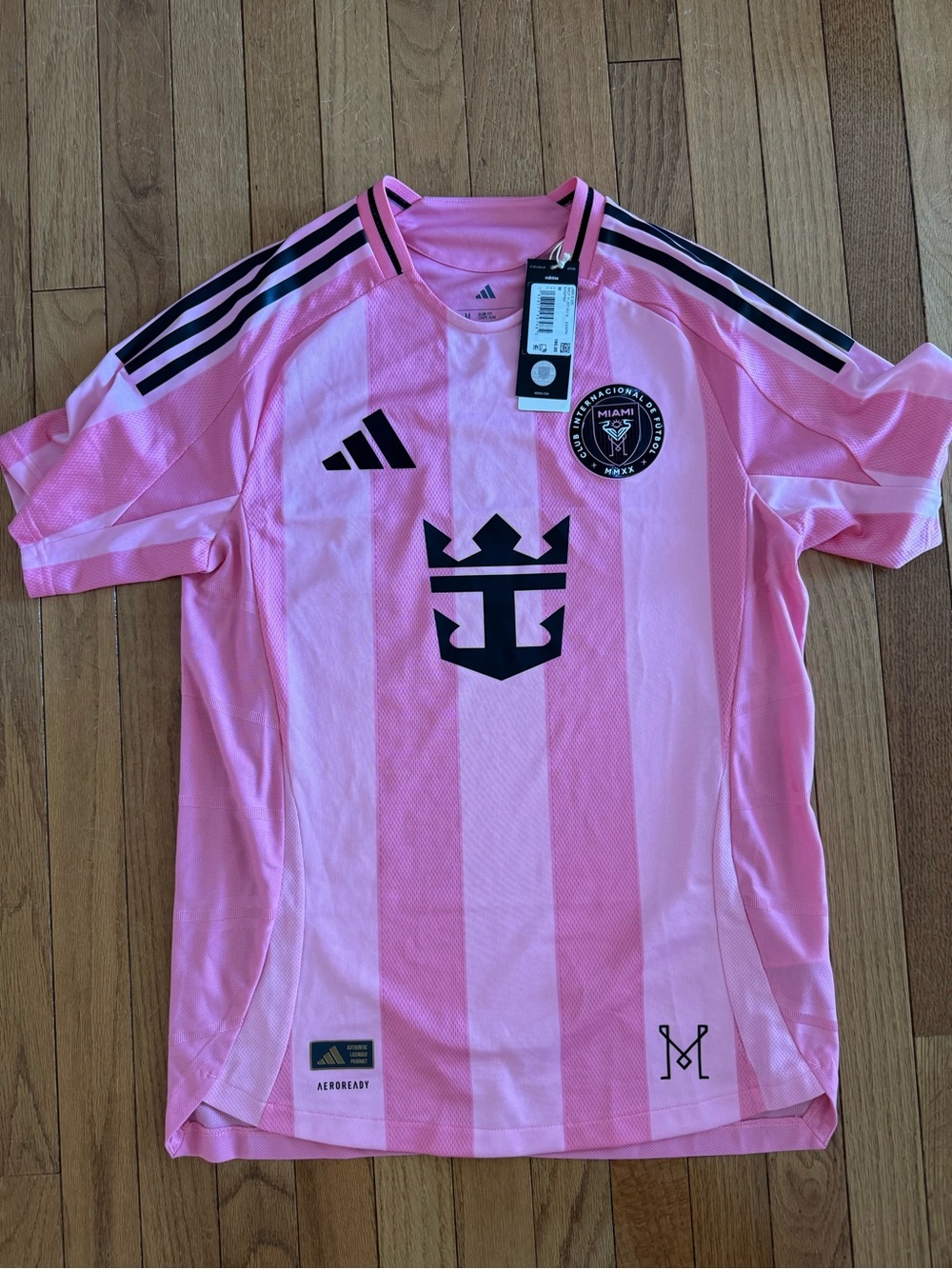 Adidas Inter Miami CF Messi #10 Authentic Jersey Pink Men’s M NWT